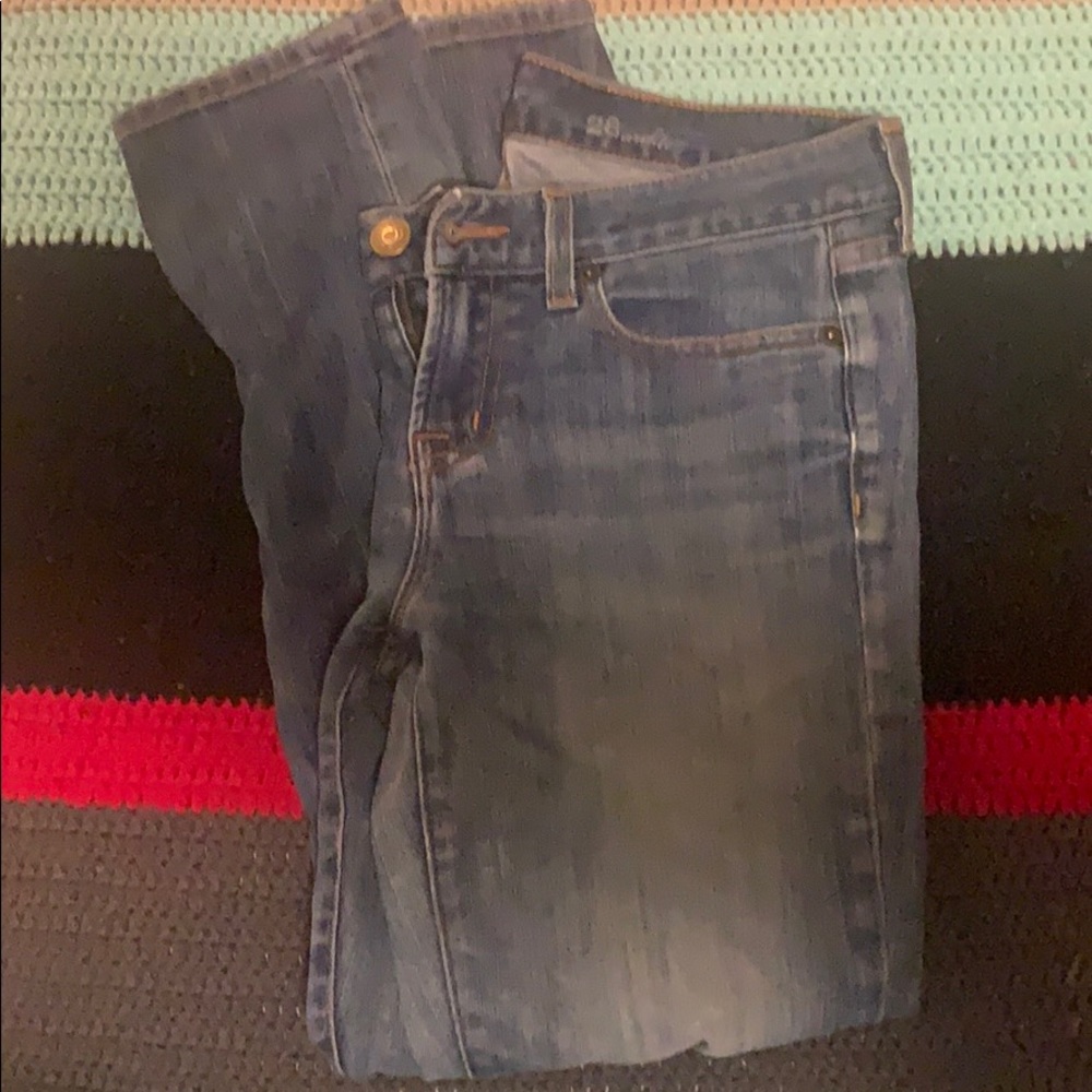 JCrew toothpick jeans sz 28 ankle